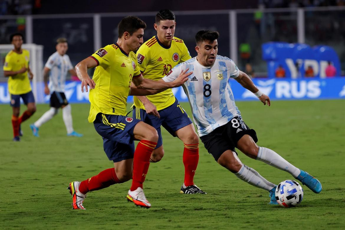 Argentina vs Colombia, Eliminatorias, EFE	