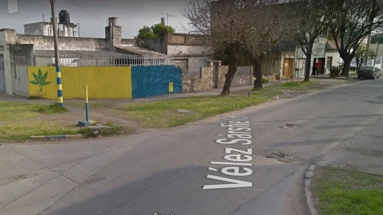 Ataque sicario en Rosario, foto Google Maps