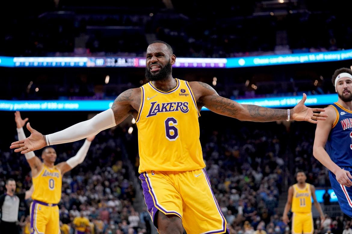 Lebron James, Los Ángeles Lakers, NBA. Reuters
