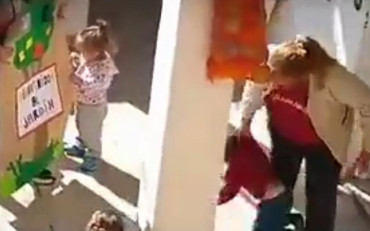 VIDEO INDIGNANTE: directora de jardín de infantes golpea brutalmente a los niños