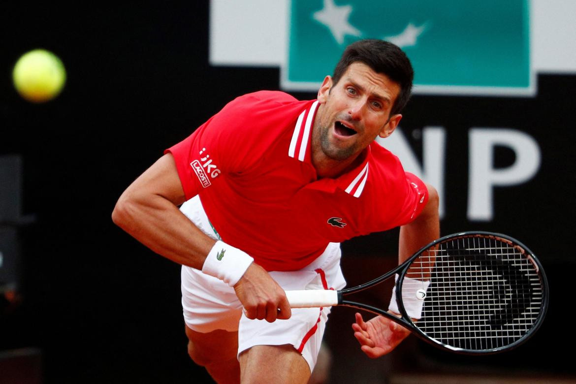 Novak Djokovic, AGENCIA REUTERS