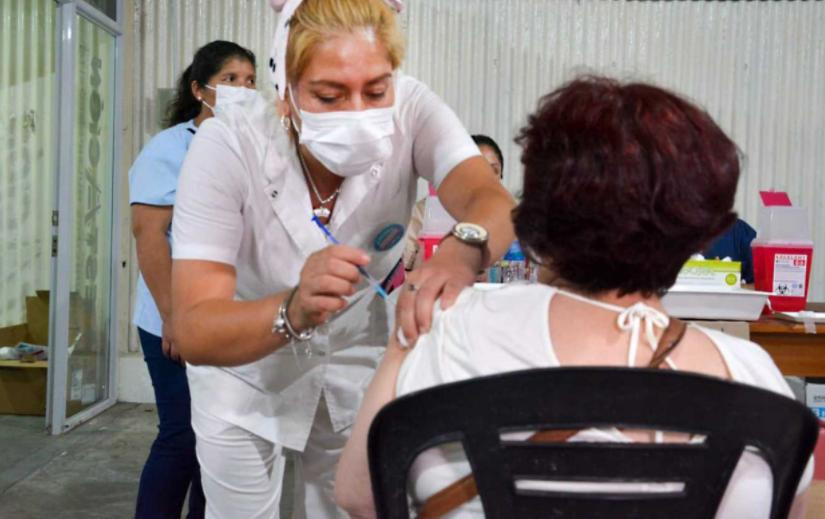 Vacunación, coronavirus en Argentina, NA