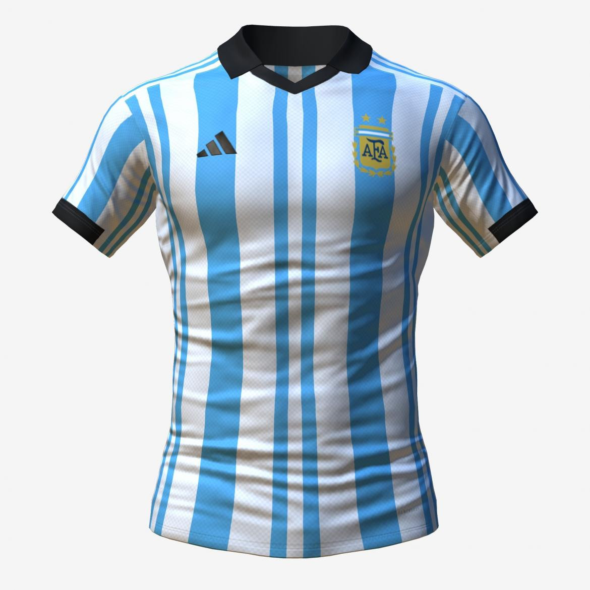 Camiseta selección argentina Mundial Qatar 2022.