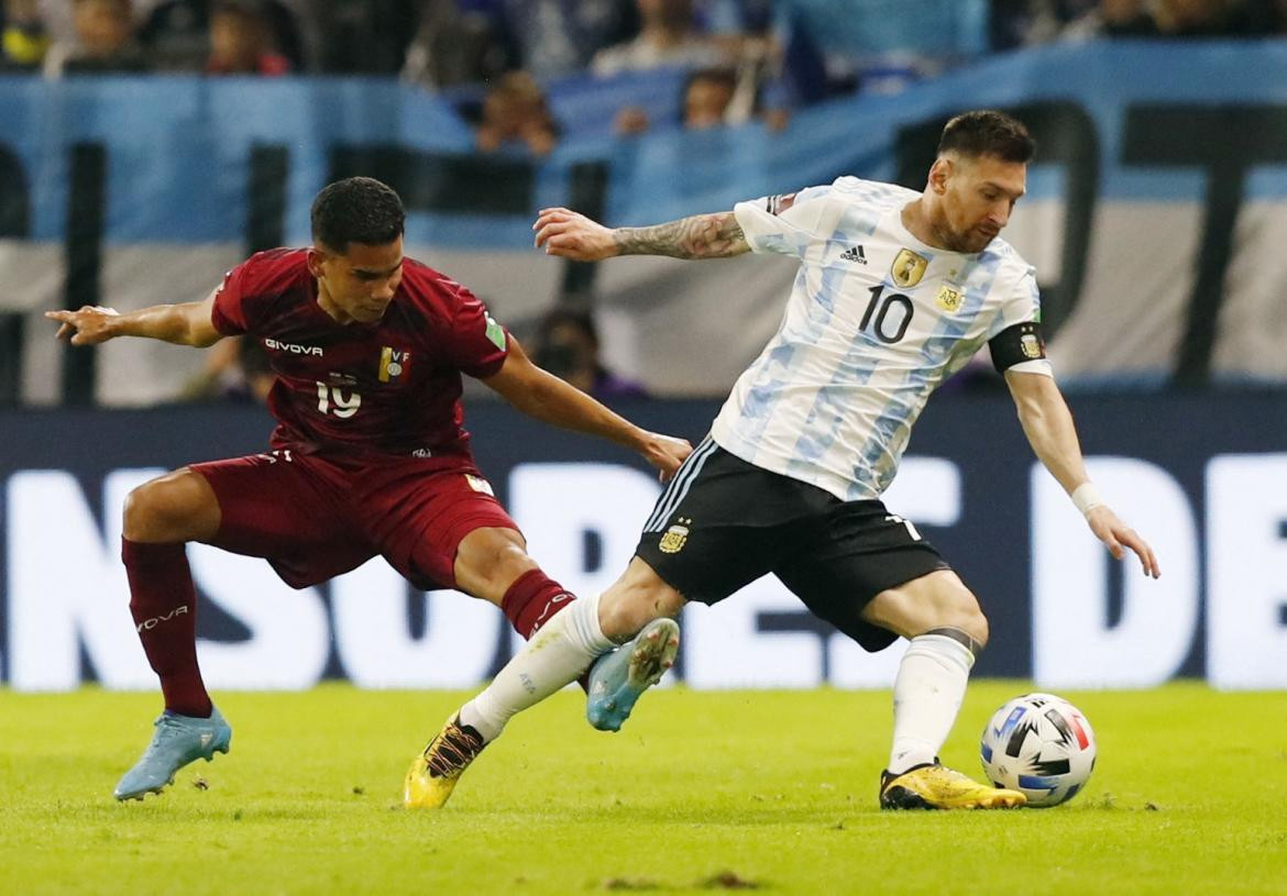 Argentina vs Venezuela, Eliminatorias, Reuters