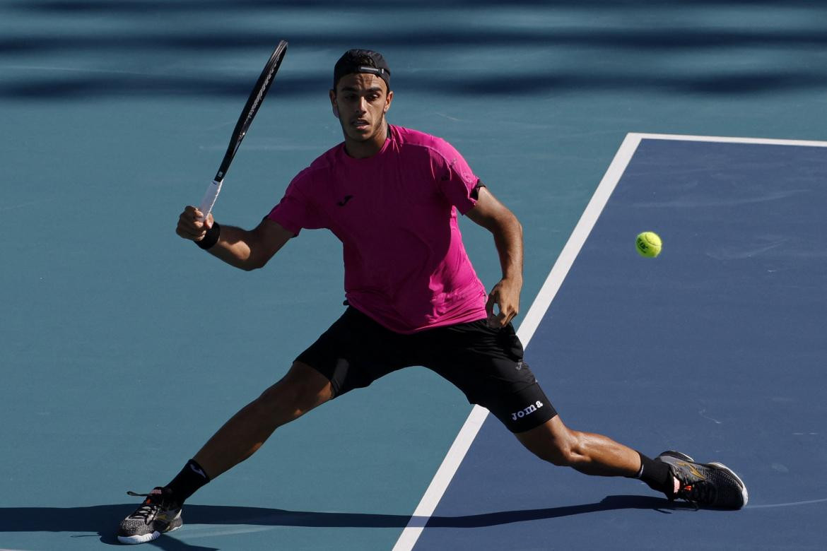 Francisco Cerúndolo en el Miami Open, REUTERS
