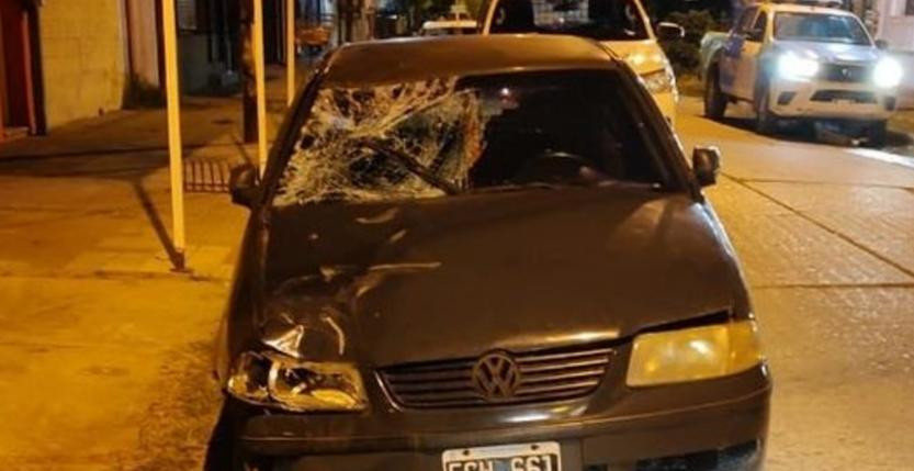 Auto que atropelló y mató a un jugador de hockey de Gimnasia La Plata