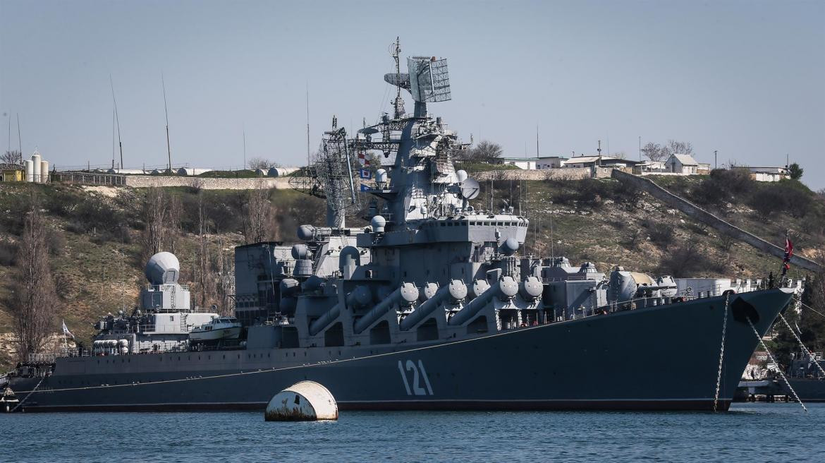 Moskva, buque insignia de Rusia en el Mar Negro, AGENCIA EFE