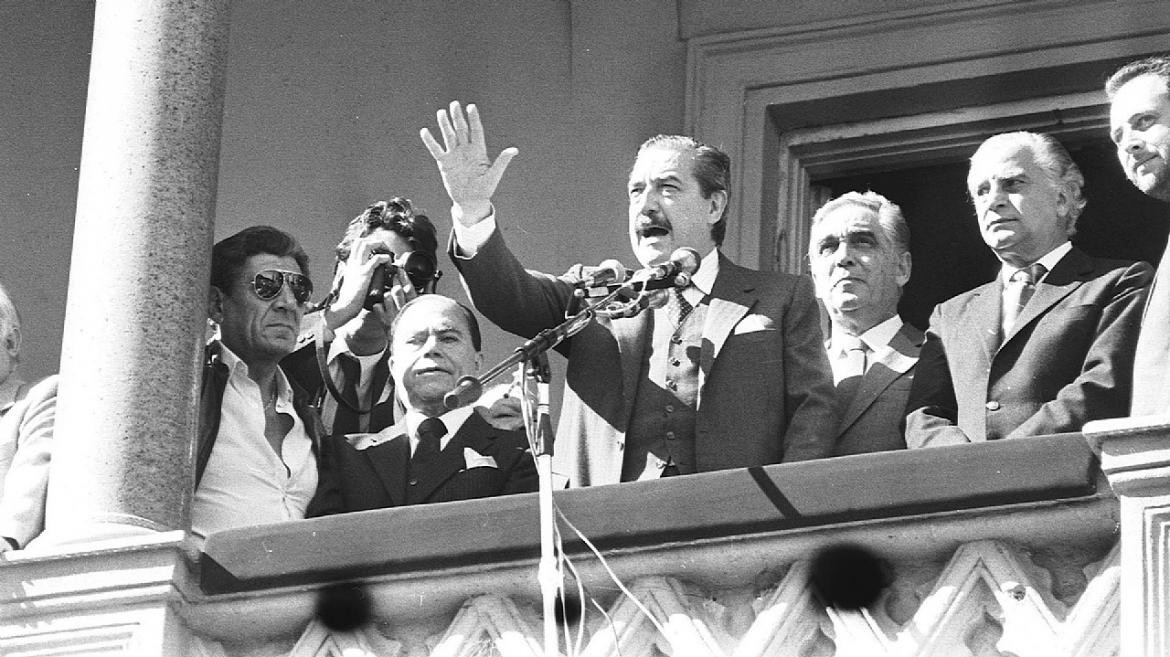 Levantamiento carapintada, Semana Santa 1987, Raúl Alfonsín