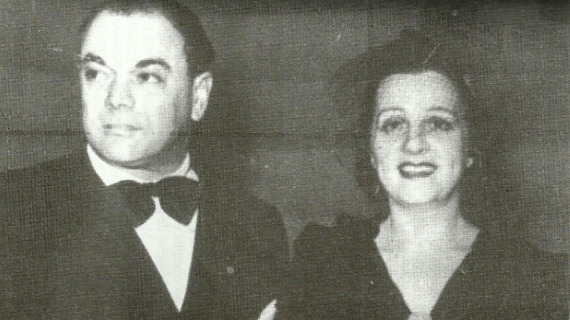 Ada Falcón y Francisco Canaro