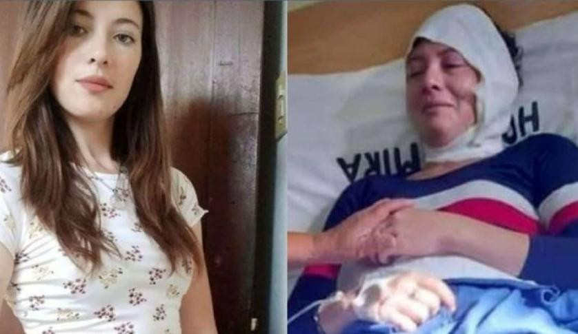 Mujer agredida por su ex, foto Medios de Entre Ríos