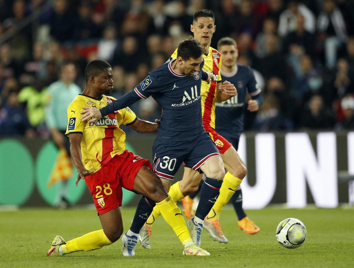 Lionel Messi, PSG vs Lens, Reuters