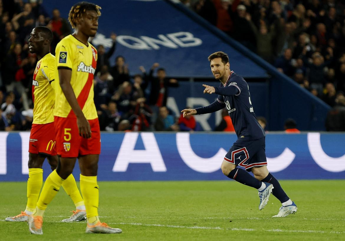 Lionel Messi, PSG vs Lens, Reuters