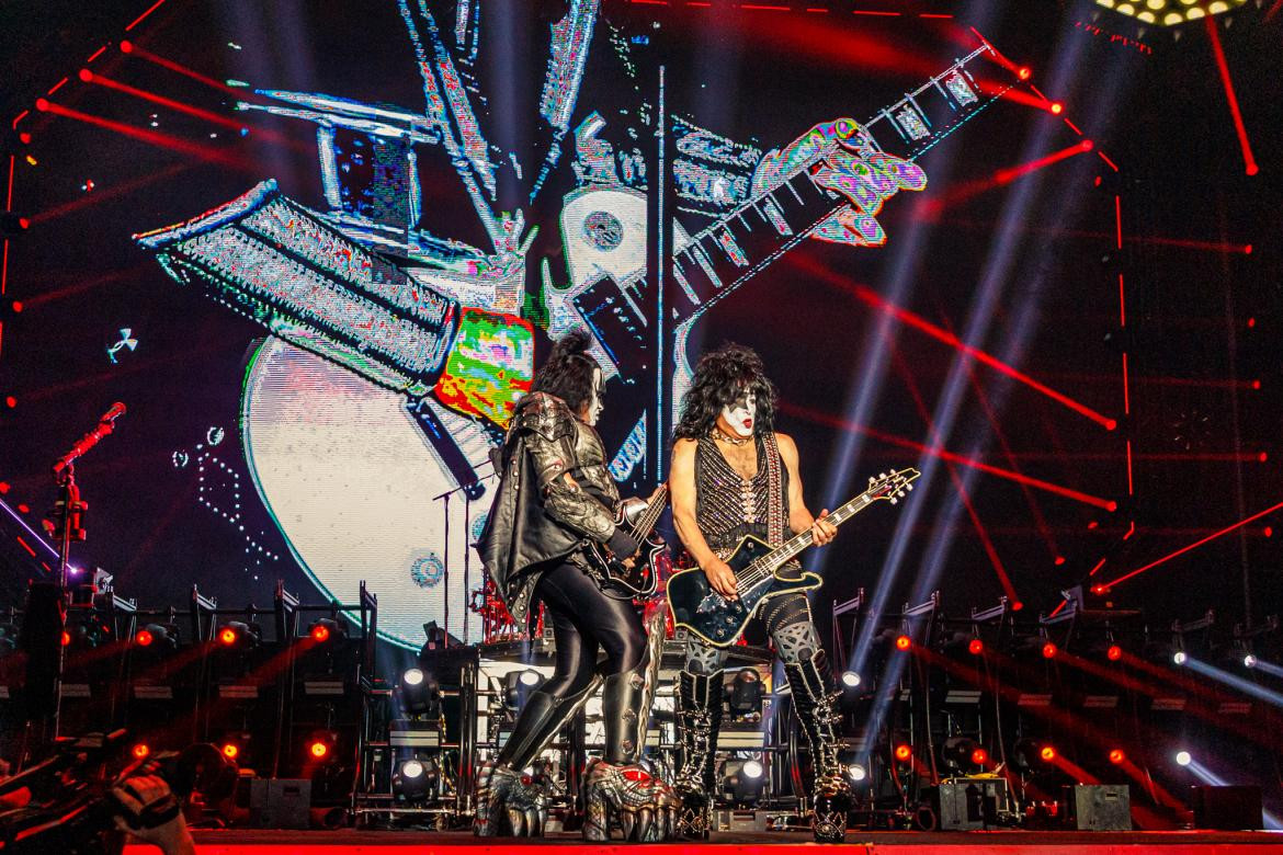 Kiss en Argentina 23 de abril de 2022, Foto DF Entertainment