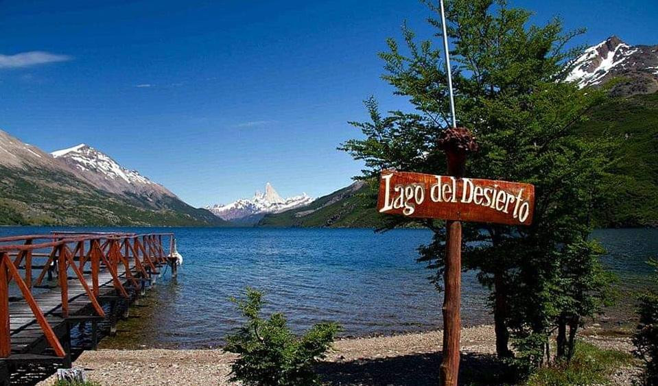 Lago del Desierto, Foto: Tw: Ceferino Eduardo Sanchez