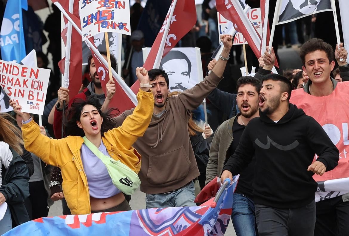 Día del Trabajador, manifestación en Turquía, AFP