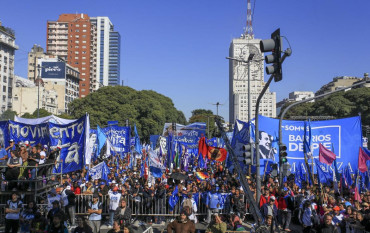 Día del Trabajador: en las calles, movimientos sociales llamaron a avanzar por 
