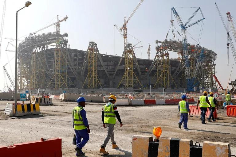 Las obras en Qatar 2022. Foto: Reuters.