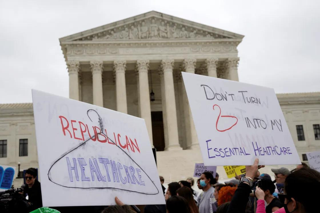 Marcha a favor del aborto en EEUU. Foto: Reuters.