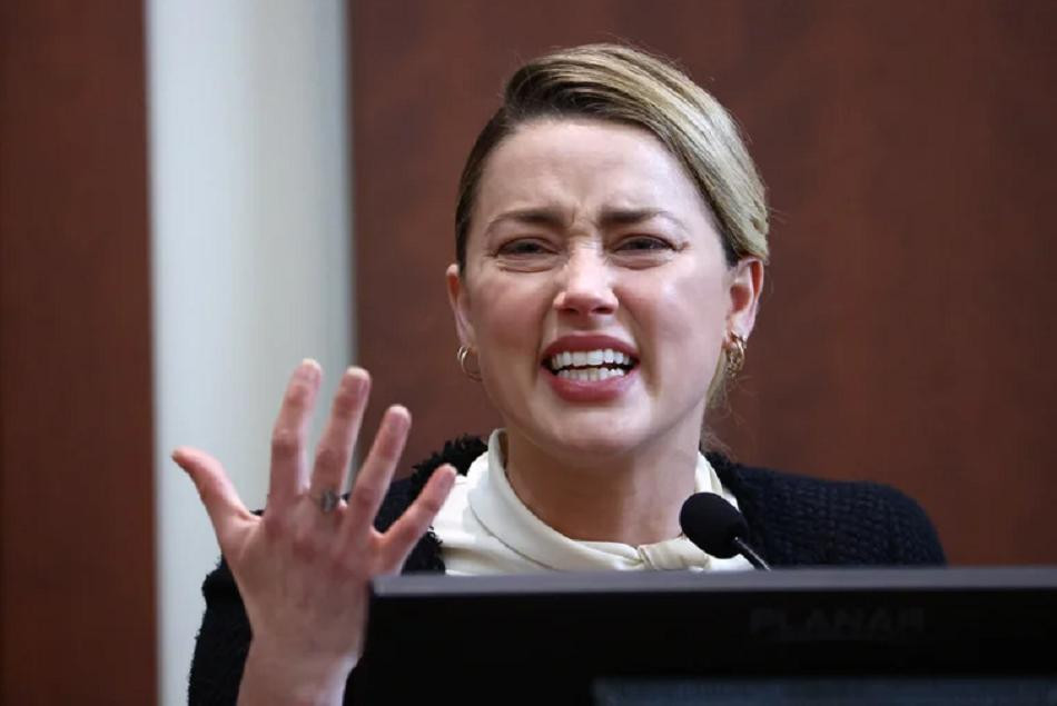  Amber Heard, juicio. Foto: Reuters.