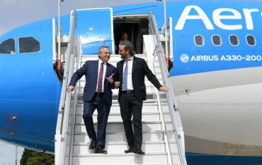 Alberto Fernández está en Francia: se reunirá con Emmanuel Macron en el cierre de su gira por Europa