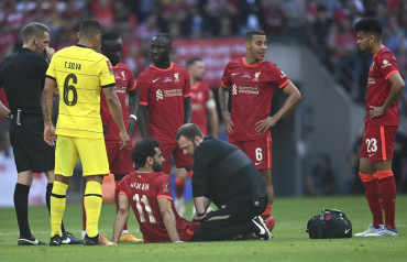 Se lesionó Salah y preocupa a todo Liverpool a días de la final de Champions League