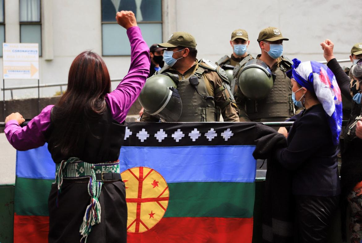 Chile, militares, mapuches, AFP