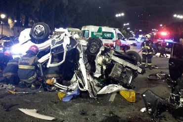 Peritaje por trágico choque en Palermo: el empresario que lo provocó conducía a más de 150 km/h.