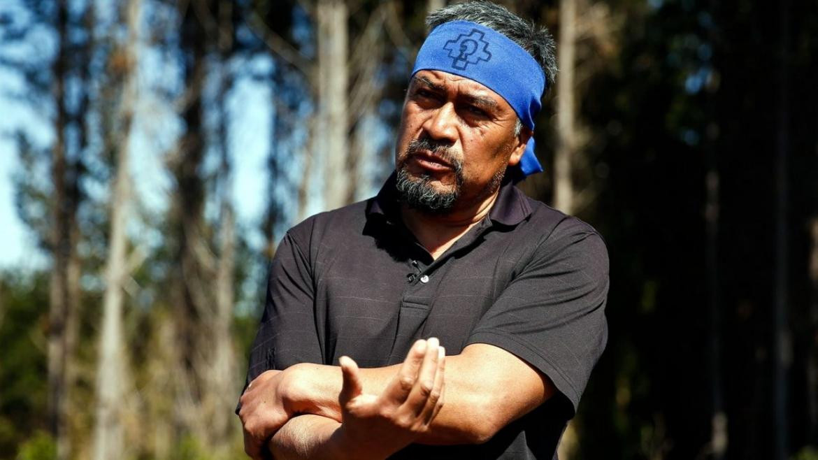 Héctor Llaitul, mapuches en Chile. Foto: EFE.