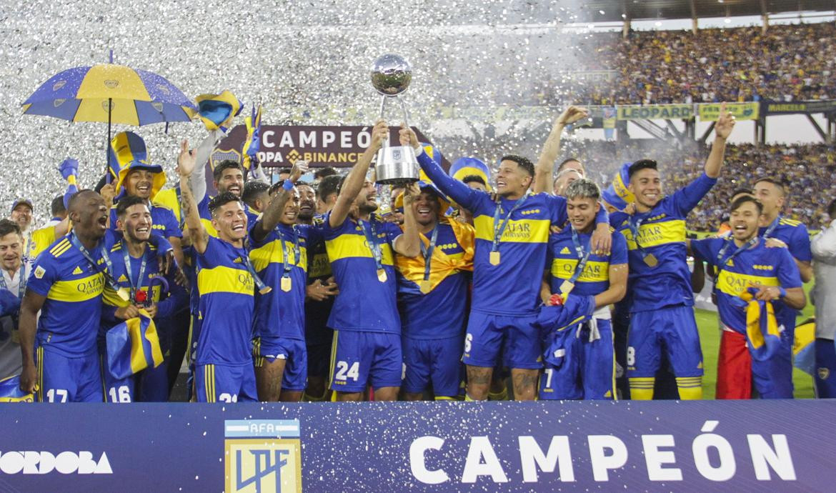 Boca, campeón LPF, Fútbol argentino, NA	