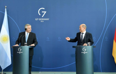 Alberto Fernández fue invitado a participar de la próxima Cumbre del G7 que se hará en Alemania