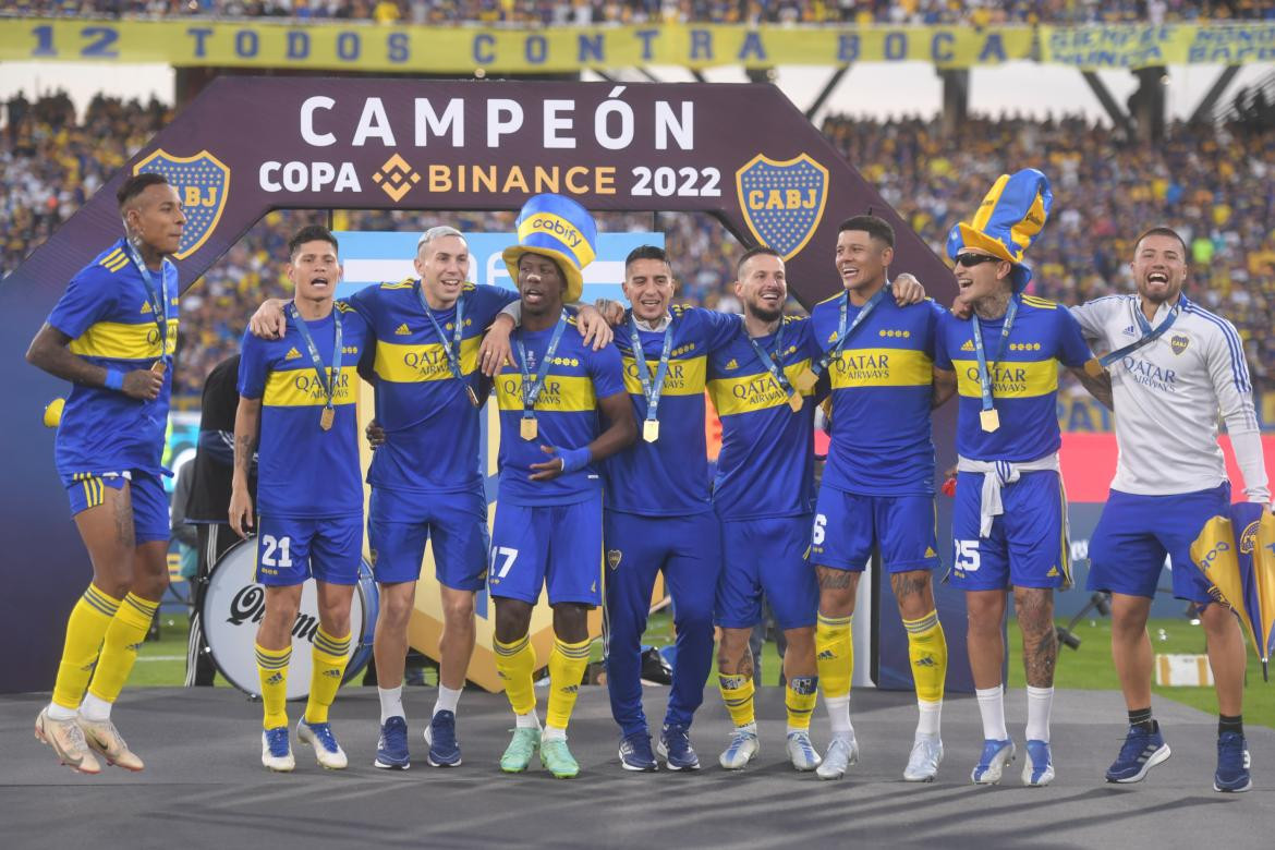 Boca Juniors, campeón de la Copa de la Liga. Foto: Reuters.