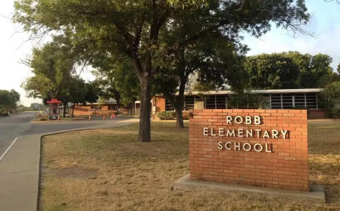 La escuela primaria Robb Elementary, en Uvalde, Texas