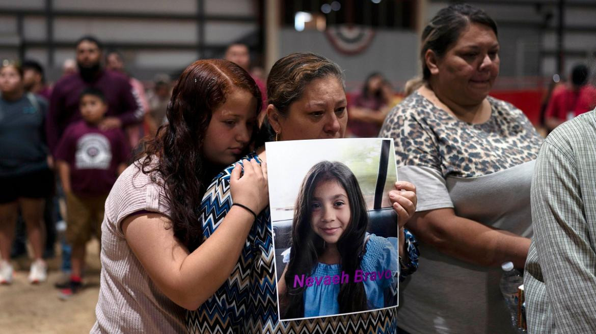 Masacre en Texas. Foto: Reuters