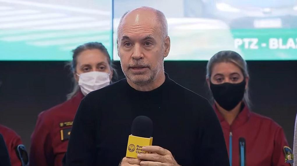 Horacio Rodríguez Larreta, jefe de Gobierno de CABA, captura de video
