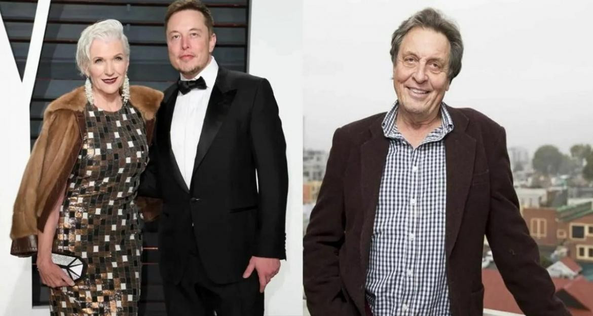 Elon Musk y su familia.
