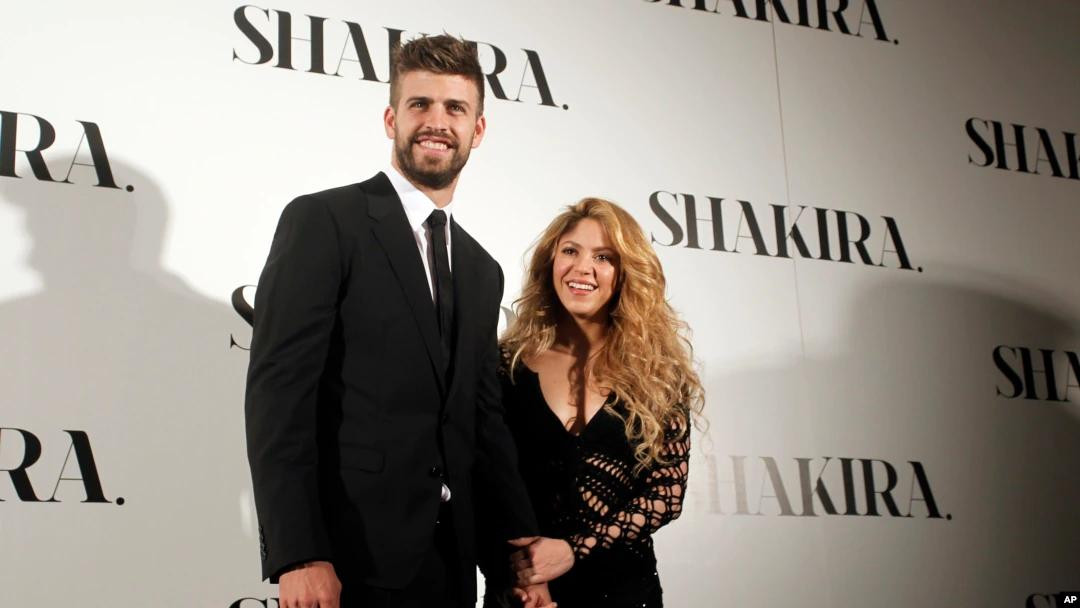 Shakira y Gerard Piqué. Foto: Reuters.