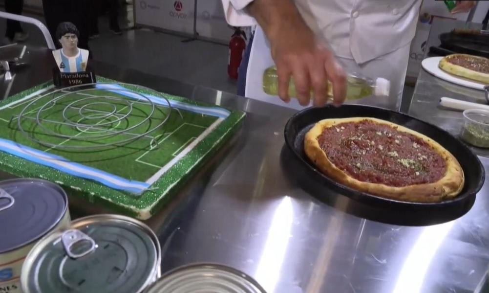 Maestros pizzeros compiten en Buenos Aires por la mejor pizza del continente, EFE
