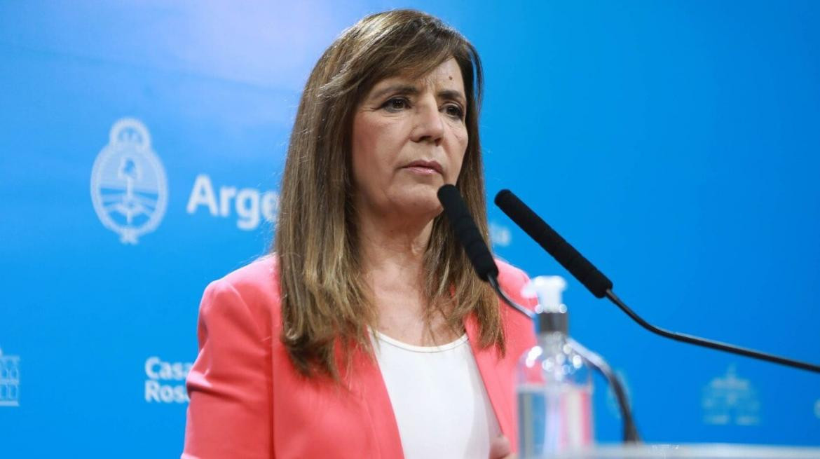 Gabriela Cerruti, portavoz presidencial. Foto: NA.