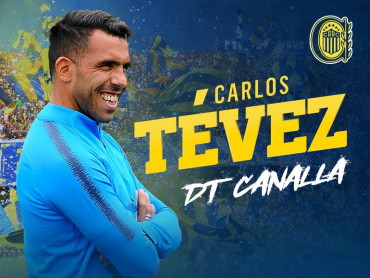 Rosario Central oficializó la llegada de Carlos Tevez al club