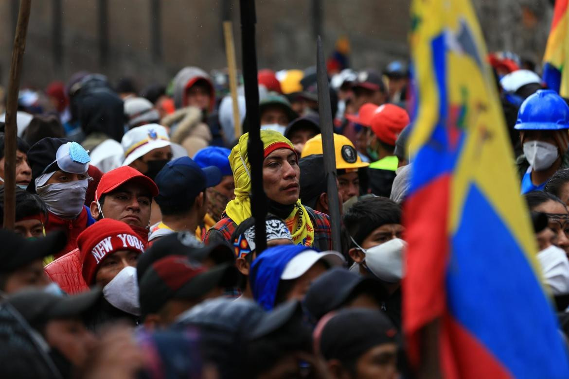 Décima jornada de protestas en Ecuador, EFE