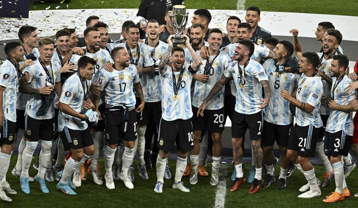 Selección Argentina. Foto: NA.