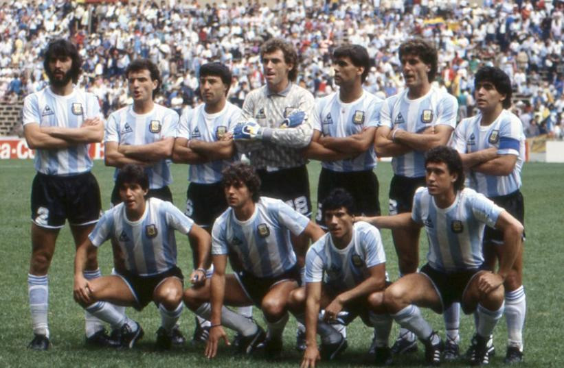 XI titular de la Argentina campeón del mundo. Foto: NA.