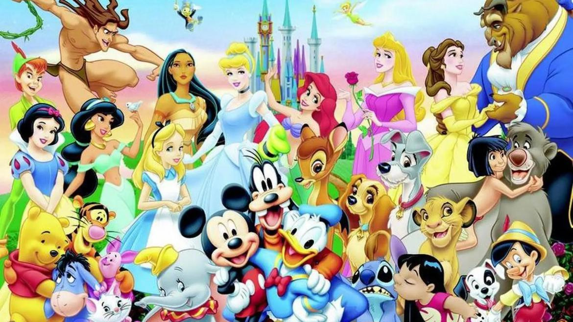 Personajes de Disney. Foto: Google.