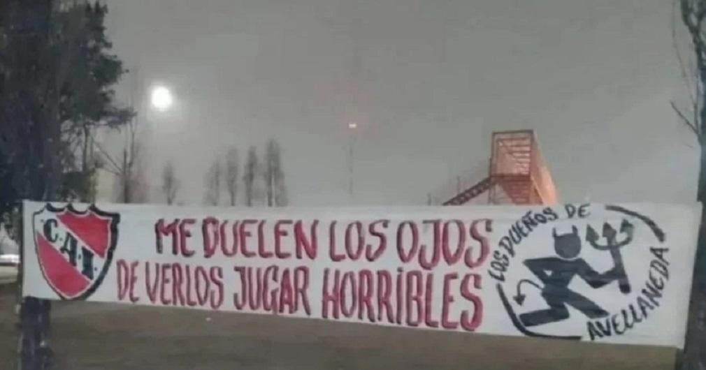 Independiente, amenazas de la barrabrava antes del clásico de Avellaneda, NA