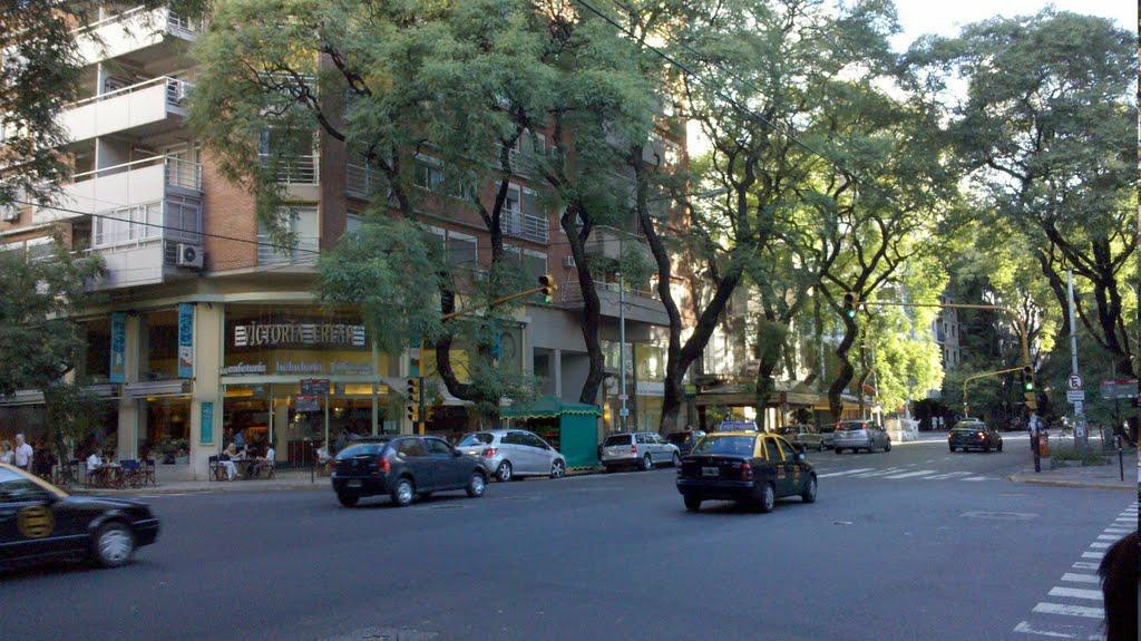 Avenida Coronel Díaz, Palermo.