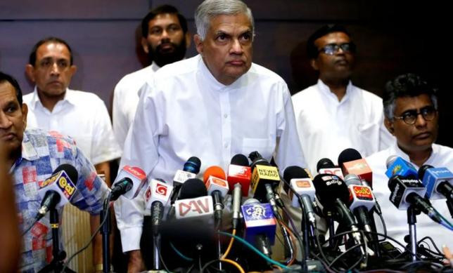 Ranil Wickremesinghe fue elegido por el Parlamento de Sri Lanka. Foto: NA.
