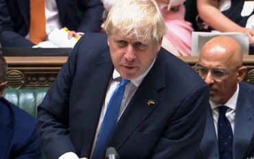 La despedida de Boris Johnson en el Parlamento: “Hasta la vista, baby”