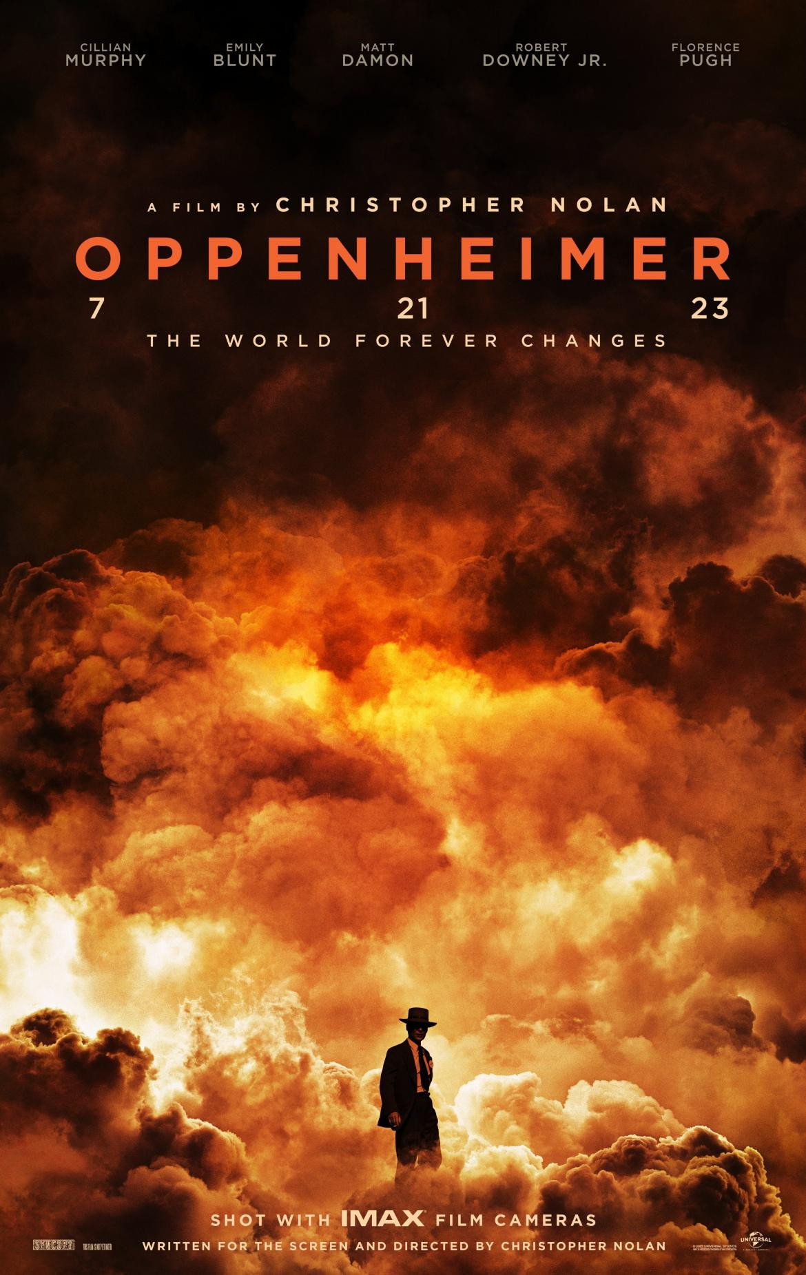 Oppenheimer, póster de la nueva película de Nolan.