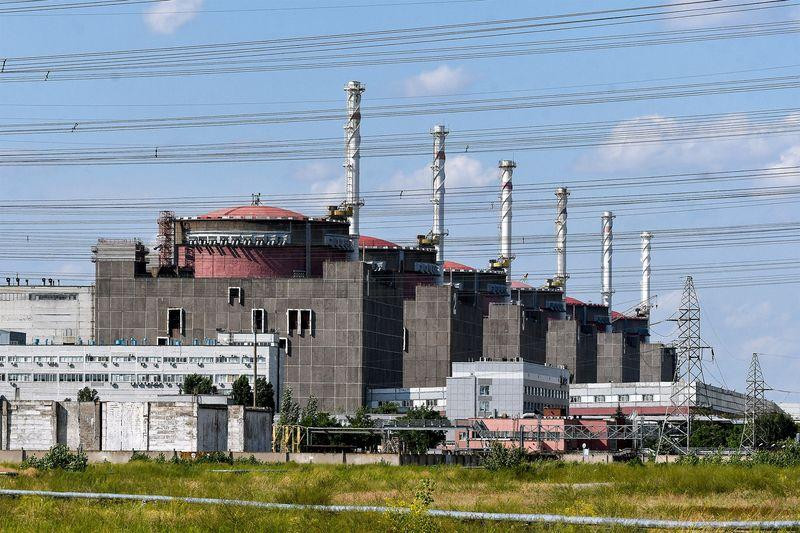 Planta nuclear Zaporiyia, Ucrania. Foto: EFE.