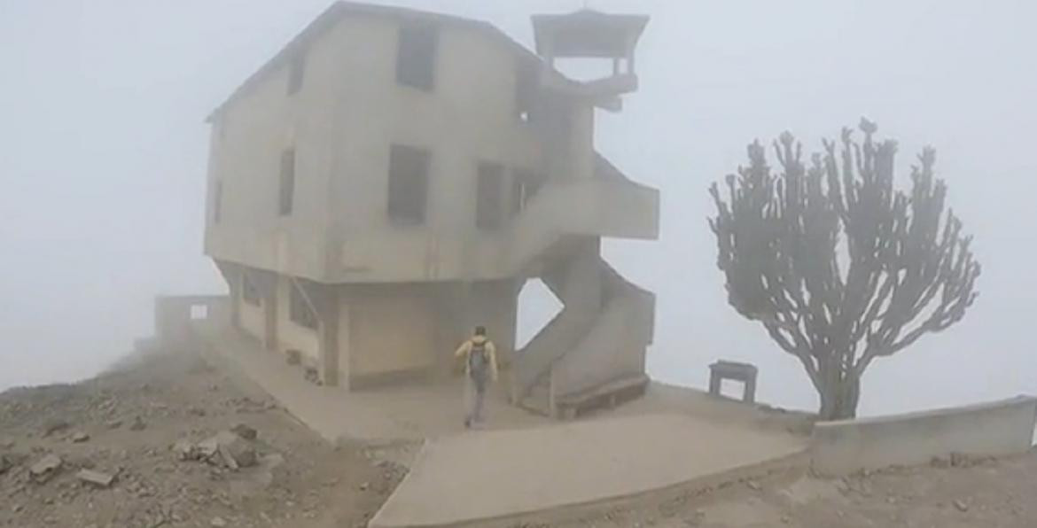 Casa abandonada. Foto: captura de video.